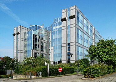 « La Plaine », ancien siège de Citibank en Belgique.