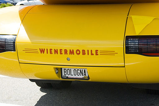 Bologna license plate