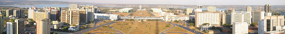 Panorama of Brasilia from the TV tower