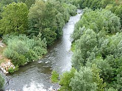 Le Tech river, Céret