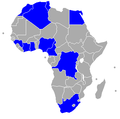 الصورة القديمة (لاحظ دولة الكونغو ذات لون رمادي وليس أزرق).