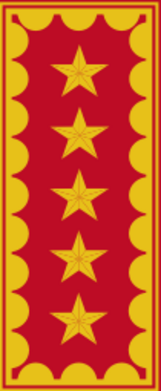 Insignia of a Captain General of the Chilean Army