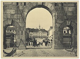 Тарту, Каменный мост и Ратушная площадь (1930-е годы)