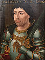 Charles le Téméraire, portrait anonyme, 1474, musée des beaux-arts de Dijon