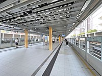 车站月台（2021年7月）