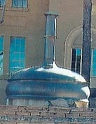 Giant Copper Beer Kettle built in Belgium in 1931.