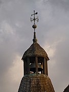 Clocher de la Tour de l'Horloge de Bellegarde-en-Marche.