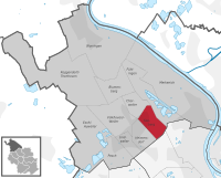 Lage des Stadtteils Seeberg im Stadtbezirk Köln-Chorweiler