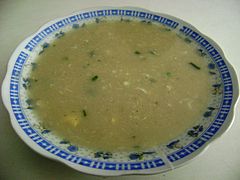 奶油蚕豆湯