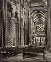 Photo from the late 19th century Durham Cathedral (3611606454).jpg