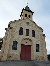 L'église Sainte-Gemme.