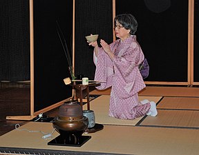 Eiko Duke-Soei Zui-Ki-Tei Japansk teceremoni