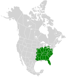 Eurytides marcellus range map.PNG