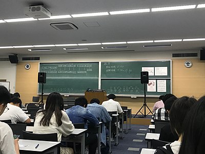 2019年第1次日本留学试验东京海洋大学品川校区白鹰馆考场