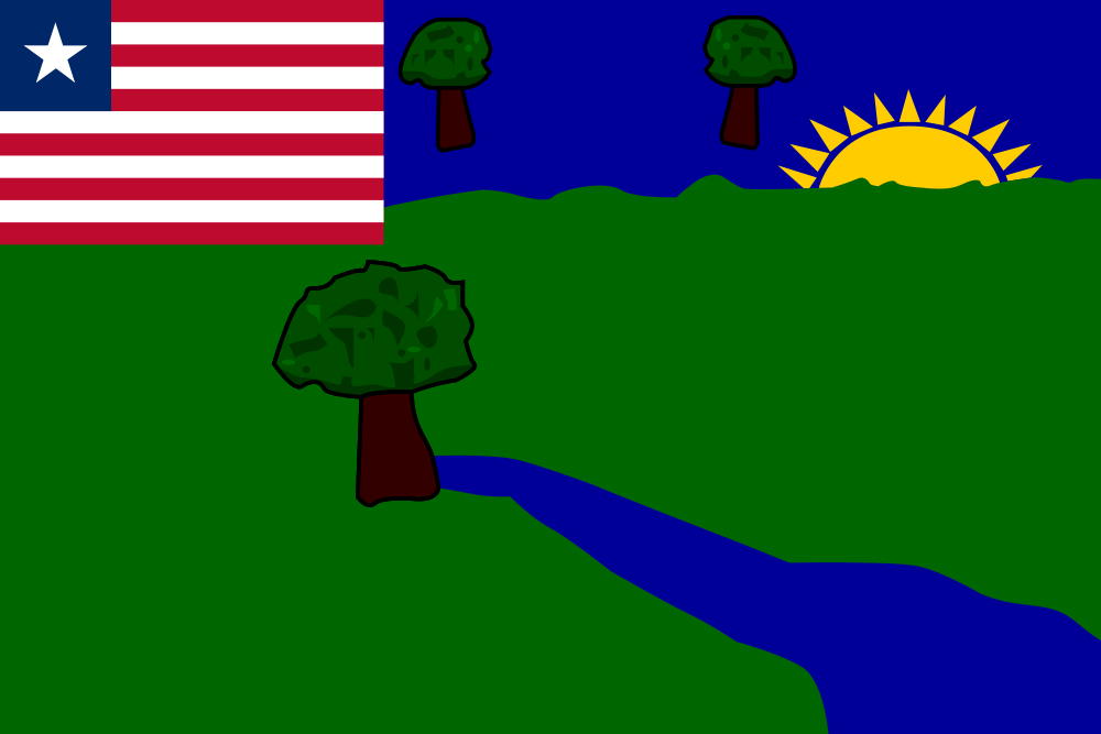 Image result for liberian county flags