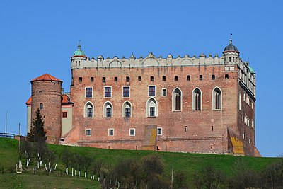 Golub-Dobrzyń, zamek krzyżacki 1.jpg