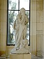 Au soir de la vie, estatua de piedra (1901); peristilo del Palacio Galliera XVI Distrito de París