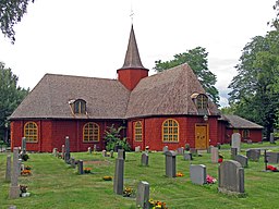 Hällefors kyrka i juli 2011