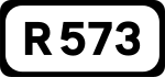 R573 road shield}}