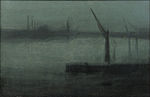 Nocturne: Blue and Silver – Battersea Reach (1870–1875), Freer Gallery of Art i Washington.