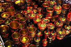 Khokhloma wares