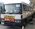 「杵築市循環バス」（当時）右回りの車両 （白ナンバー車）