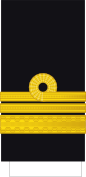 Narukvna oznaka kontra-admirala u vojsci Kraljevine SHS / Kraljevine Jugoslavije