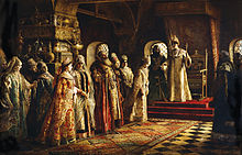 «Выбор невесты царём Алексеем Михайловичем», 1886 г. Музей искусств Понсе, Пуэрто-Рико.
