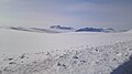 Kvænangsfjellet ski area, east of route E6.