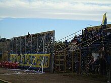 La barra La galaxia del sur de local en el año 2018 por la Tercera División B de Chile