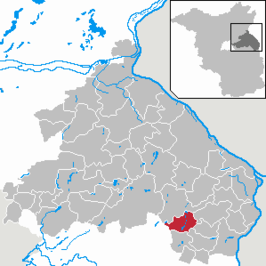 Kaart van Lietzen