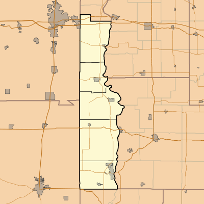 Location map USA Indiana Vermillion County