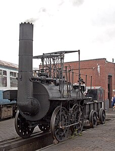 Another view of the replica at Tyseley. (More pictures.)