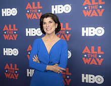 Johnson at the All the Way movie premiere at the LBJ Presidential Library in 2016 Luci Baines Johnson 13890-057.jpg