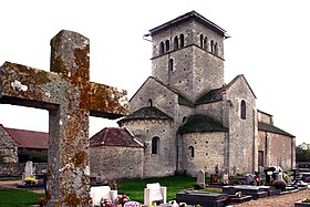 L'église romane de Malay