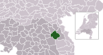 Carte de localisation de Sint Anthonis