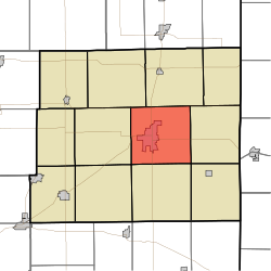 Location in Jay County