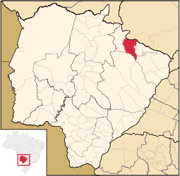 Chapadão do Sul – Mappa