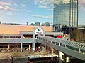 Metrotown from the SkyTrain.