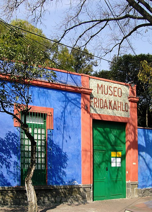 Frida Kahlo Museum things to do in Mexico City