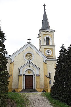 Paroĥa preĝejo Apoteozo de Sankta Kruco en Nádasd