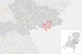 Locatie van de gemeente Oude IJsselstreek (gemeentegrenzen CBS 2016)