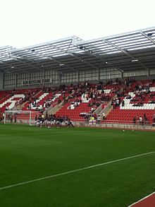 A The North Stand.