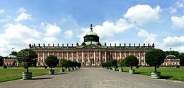 Sanssouci, former summer palace of Frederick the Great