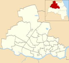 Jesmond is located in Newcastle-upon-Tyne