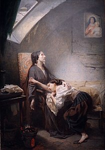 Uma família desafortunada ou Suicidio, 1849, Musée d'Orsay