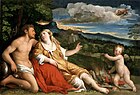 Palma: Mars, Venus and Cupid, c. 1520