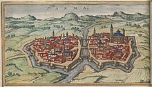 A drawing of Parma.