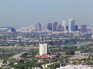 Skyline von Phönix Arizona USA