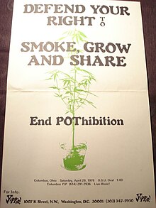 Poster advertising Yippie-sponsored Smoke-In at Ohio State University, April 29, 1978. Smokeinposter.jpg